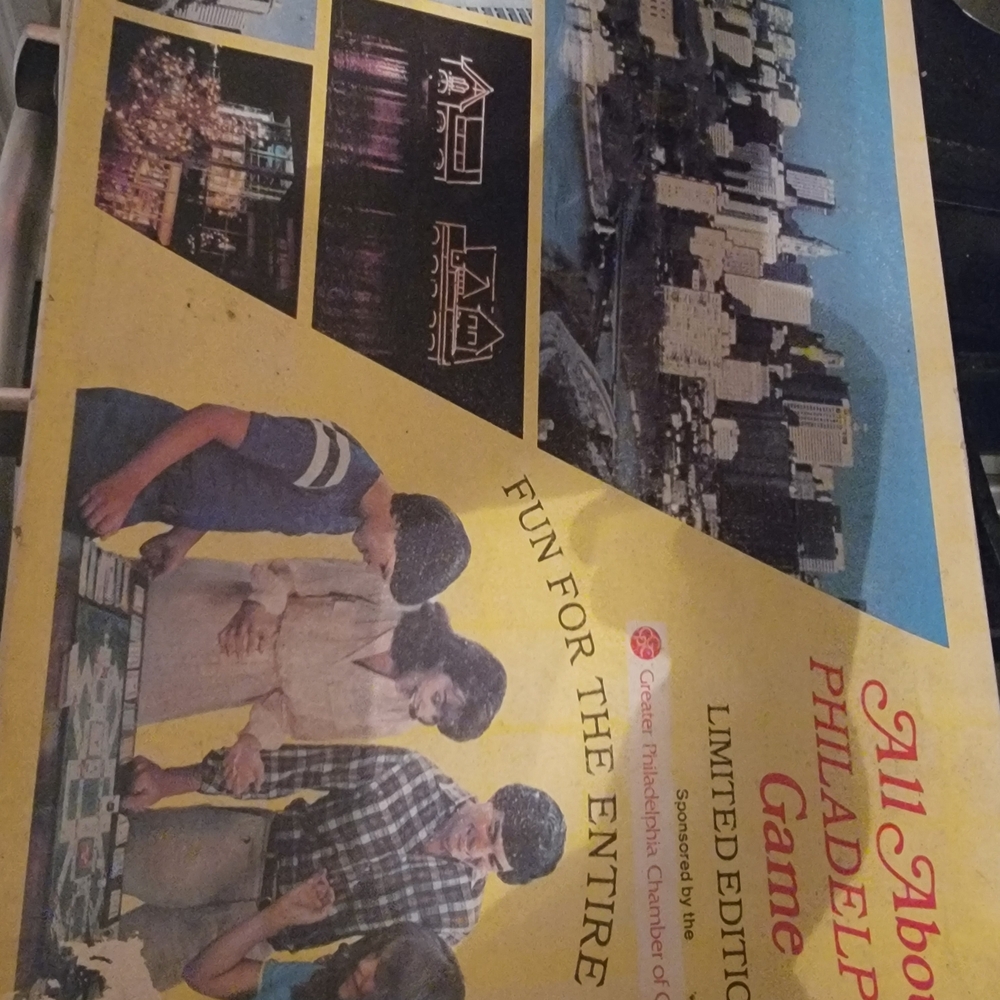 All About Philadelphia Game Board
